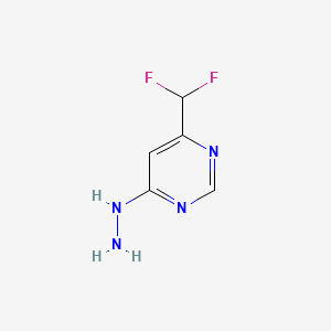 4-(Difluoromethyl)-6-hydrazinylpyrimidine