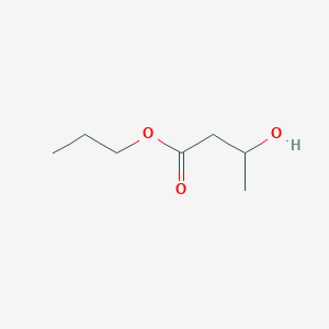 Propyl butanoate, 3-hydroxy