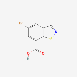 5-Bromobenzo[D]isothiazole-7-carboxylic acid