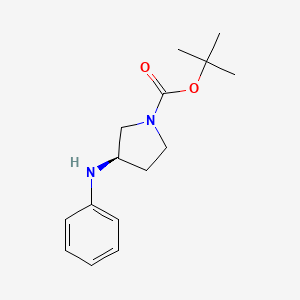 1-N-Boc-(3R)-3-(phenylamino)pyrrolidine