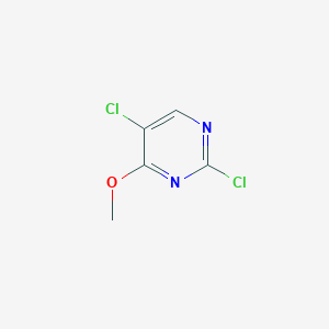 molecular formula C5H4Cl2N2O B1391901 2,5-二氯-4-甲氧基嘧啶 CAS No. 5750-74-3
