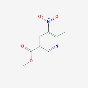 molecular formula C8H8N2O4 B13919061 Methyl 6-methyl-5-nitronicotinate 