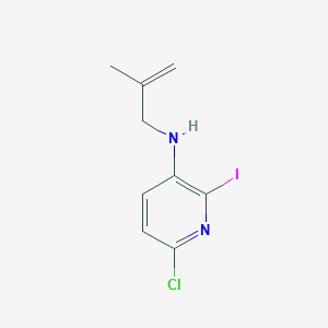 6-Chloro-2-iodo-N-(2-methylallyl)pyridin-3-amine