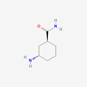 (1S,3S)-3-Aminocyclohexanecarboxamide