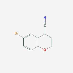 6-Bromochromane-4-carbonitrile