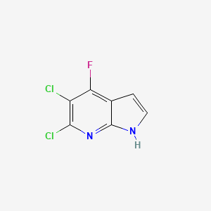 5,6-Dichloro-4-fluoro-1H-pyrrolo[2,3-b]pyridine