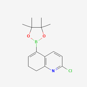 2-Chloro-5-(4,4,5,5-tetramethyl-1,3,2-dioxaborolan-2-yl)-7,8-dihydroquinoline