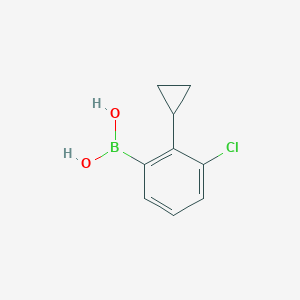 (3-Chloro-2-cyclopropylphenyl)boronic acid