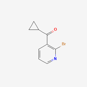 (2-Bromo-3-pyridinyl)cyclopropylmethanone