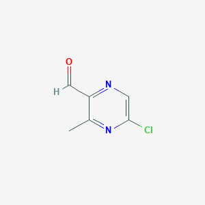 5-Chloro-3-methylpyrazine-2-carbaldehyde