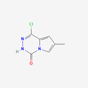 1-Chloro-7-methylpyrrolo[1,2-d][1,2,4]triazin-4(3H)-one