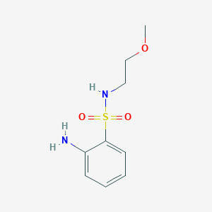 2-amino-N-(2-methoxyethyl)benzenesulfonamide