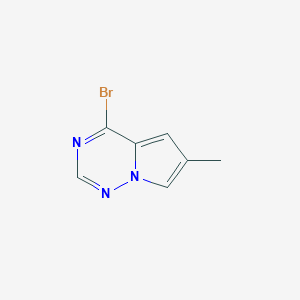 4-Bromo-6-methylpyrrolo[2,1-f][1,2,4]triazine