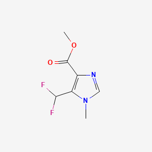 Methyl 5-(difluoromethyl)-1-methyl-1H-imidazole-4-carboxylate