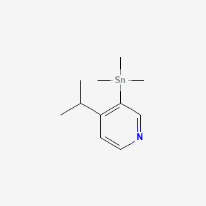 4-Isopropyl-3-(trimethylstannyl)pyridine