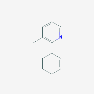 molecular formula C12H15N B1391983 2-(2-环己烯基)-3-甲基吡啶 CAS No. 1187168-51-9