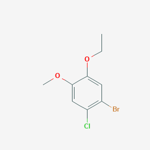 1-Bromo-2-chloro-5-ethoxy-4-methoxybenzene