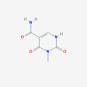 1,2,3,6-Tetrahydro-1-methyl-2,6-dioxo-5-pyrimidinecarboxamide