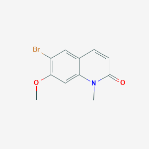 6-bromo-7-methoxy-1-methylquinolin-2(1H)-one