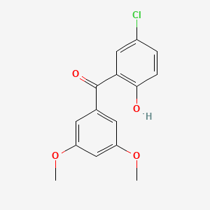 (5-Chloro-2-hydroxyphenyl)(3,5-dimethoxyphenyl)methanone