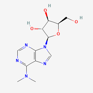 molecular formula C12H17N5O4 B13919979 (2R,3R,4R,5R)-2-[6-(dimethylamino)purin-9-yl]-5-(hydroxymethyl)oxolane-3,4-diol 