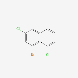 1-Bromo-3,8-dichloronaphthalene