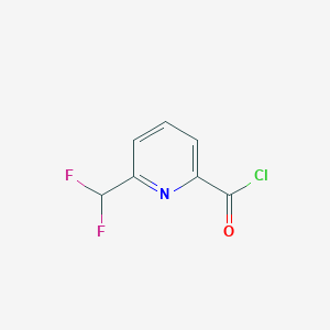 2-(Difluoromethyl)pyridine-6-carbonyl chloride