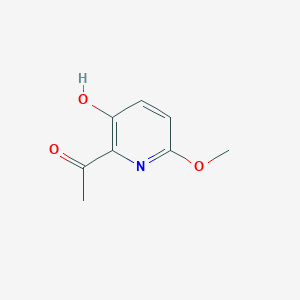 1-(3-Hydroxy-6-methoxypyridin-2-YL)ethan-1-one