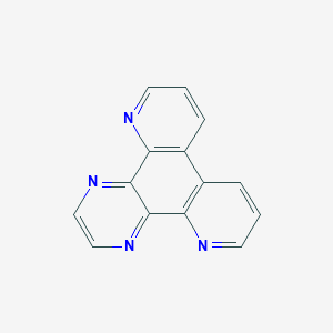 molecular formula C14H8N4 B139200 吡嗪并[2,3-f][4,7]菲咯啉 CAS No. 217-82-3