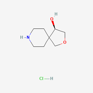 (4R)-2-oxa-8-azaspiro[4.5]decan-4-ol;hydrochloride