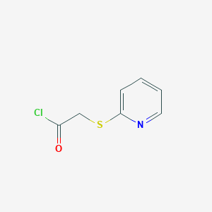 2-Pyridin-2-ylsulfanylacetyl chloride