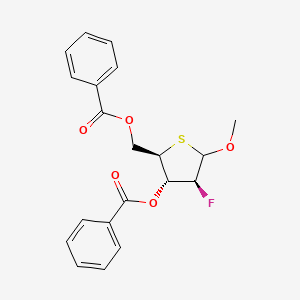 Methyl 2-deoxy-3,5-di-O-benzoyl-2-fluoro-4-thio-D-arabinopentofuranoside