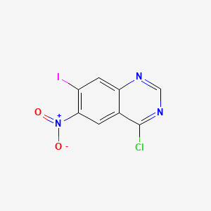 4-Chloro-7-iodo-6-nitro-quinazoline