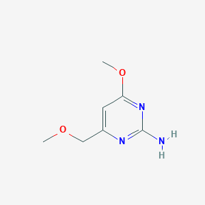 4-Methoxy-6-(methoxymethyl)pyrimidin-2-amine