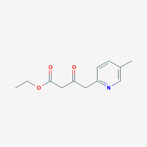 Ethyl 4-(5-methylpyridin-2-yl)-3-oxobutanoate