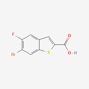 6-Bromo-5-fluoro-benzo[b]thiophene-2-carboxylic acid