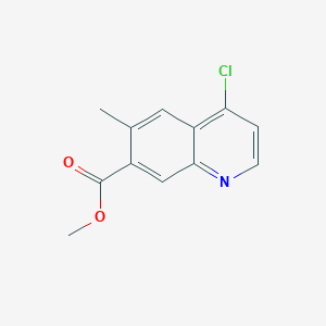 Methyl 4-chloro-6-methylquinoline-7-carboxylate