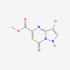 Methyl 3-bromo-7-hydroxypyrazolo[1,5-A]pyrimidine-5-carboxylate