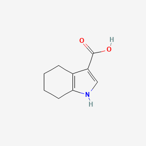 molecular formula C9H11NO2 B13920444 4,5,6,7-tetrahydro-1H-indole-3-carboxylic acid CAS No. 1369246-44-5