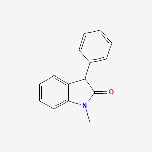 2h-Indol-2-one,1,3-dihydro-1-methyl-3-phenyl-