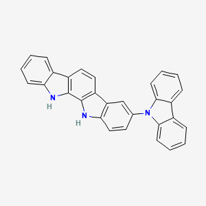 3-(9H-carbazol-9-yl)-11,12-dihydroindolo[2,3-a]carbazole