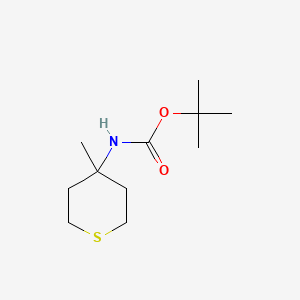 Tert-butyl (4-methyltetrahydro-2H-thiopyran-4-YL)carbamate