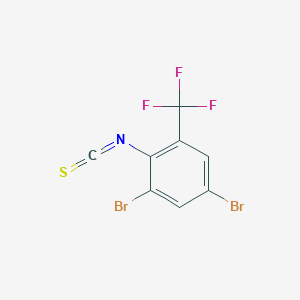 2,4-Dibromo-6-(trifluoromethyl)phenyl isothiocyanate