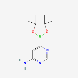 6-(4,4,5,5-Tetramethyl-1,3,2-dioxaborolan-2-YL)pyrimidin-4-amine