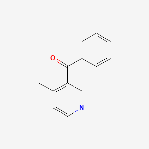 molecular formula C13H11NO B1392142 3-苯甲酰-4-甲基吡啶 CAS No. 38824-77-0