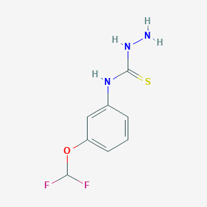 4-(3-Difluoromethoxyphenyl)thiosemicarbazide