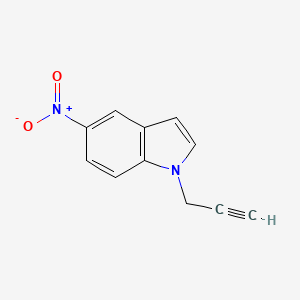 5-nitro-1-(prop-2-yn-1-yl)-1H-indole