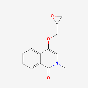 2-Methyl-4-[(oxiran-2-yl)methoxy]isoquinolin-1(2H)-one