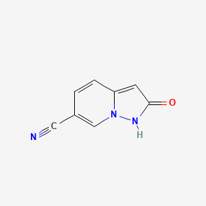 2-Oxo-1,2-dihydropyrazolo[1,5-a]pyridine-6-carbonitrile