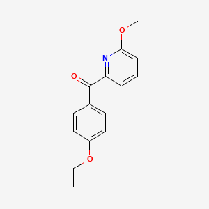 2-(4-Ethoxybenzoyl)-6-methoxypyridine